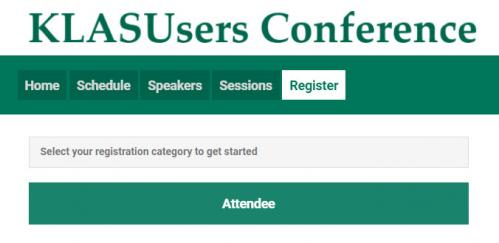 2021 KLAS Users’ Conference Registration - How to sign up!